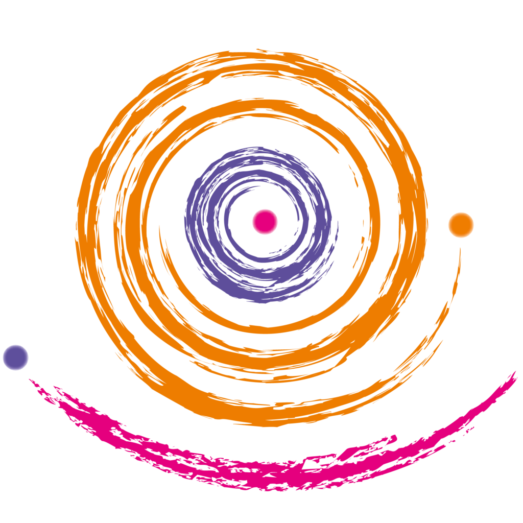 Bildmarke Verein Selbstheilkraft mit einer Spirale, die für den Prozess der Selbstheilkraft steht