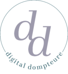 Logo Digital Dompteure - Coaches für digitale Anliegen wie z.B. Hilfe mit Technik, Webdesign, Content Marketing